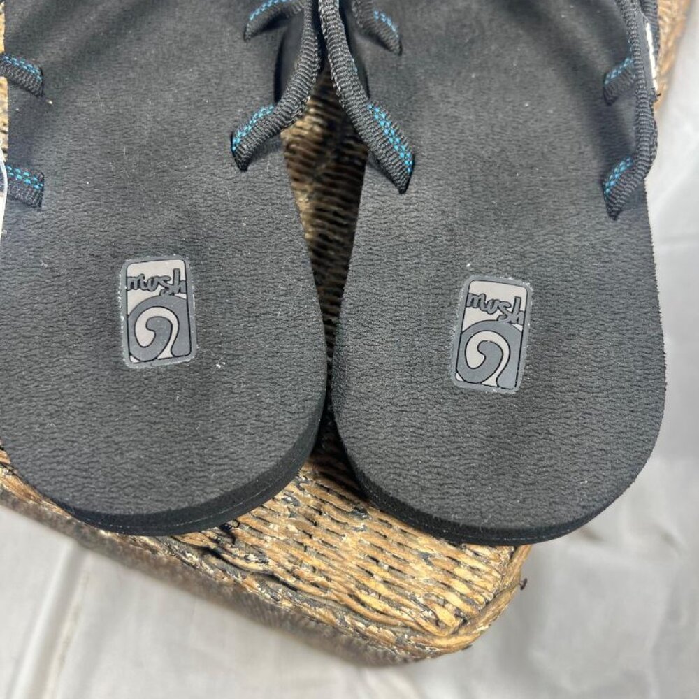NWT Teva Olowahu Sandals for Women in Black - Size 11 - Picture 3 of 9